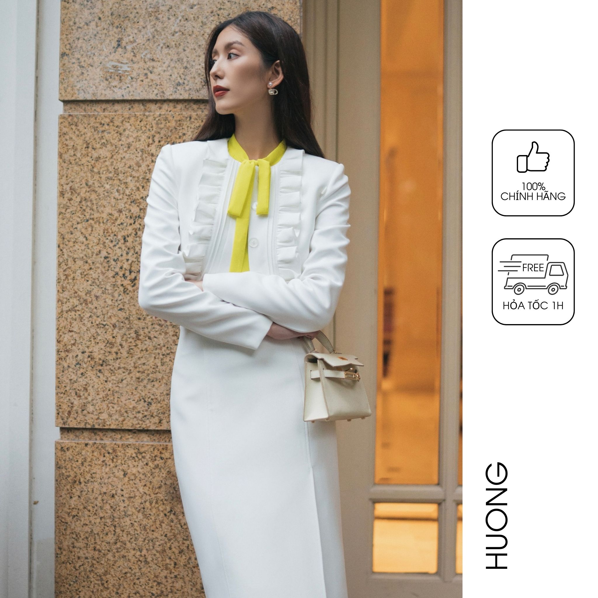 Áo vest elizabeth vest huong boutique hbvest240