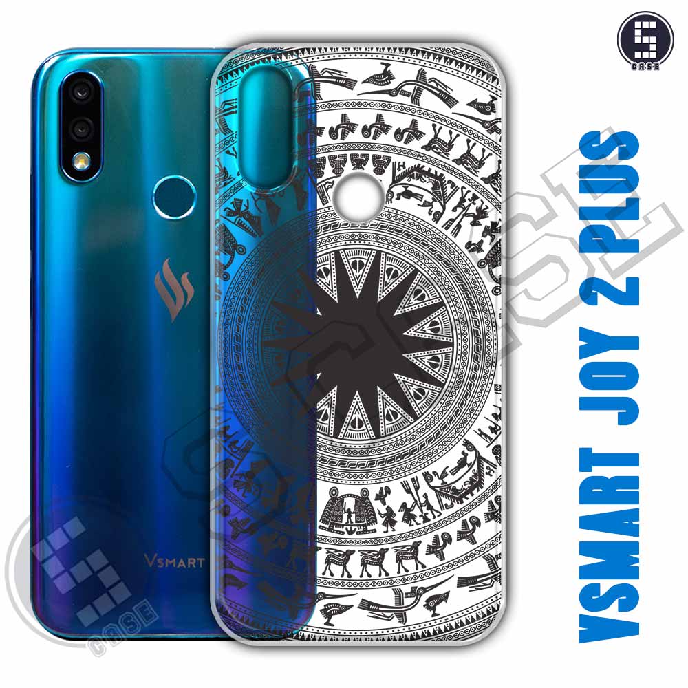 Ốp cho Vsmart Joy 2+ hình Họa tiết Trống Đồng Đông Sơn A800-2207