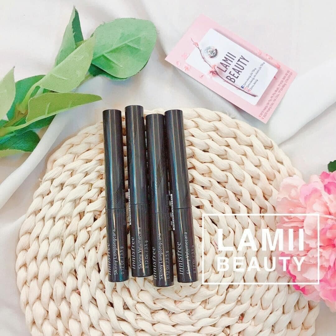 Mascara Innisfree Skinny LongLongCara bản mới 2023 vỏ đen