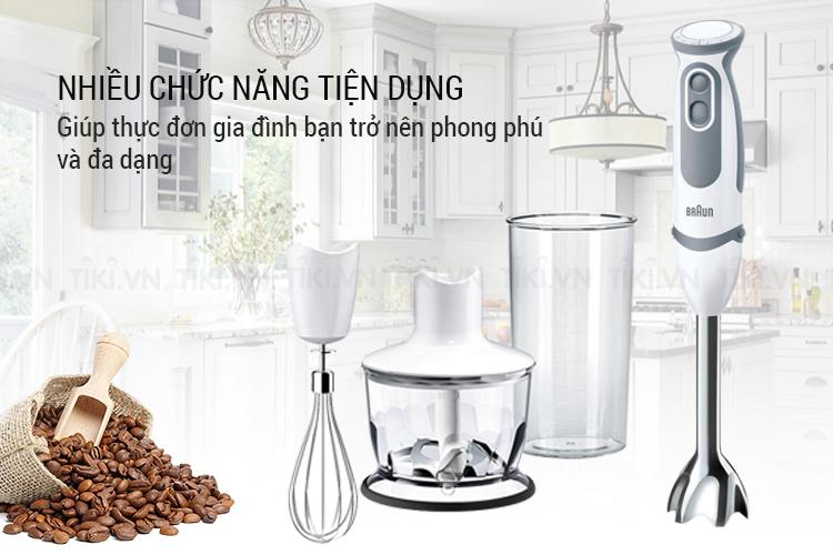 Máy Xay Cầm Tay Braun MQ 5035 Sauce Vario – Trắng