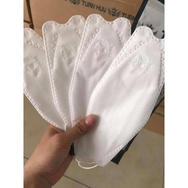 Sét 10 Cái Khẩu Trang 4D Kháng Khuẩn Tuấn Huy Mask TH94 Hàng Công Ty