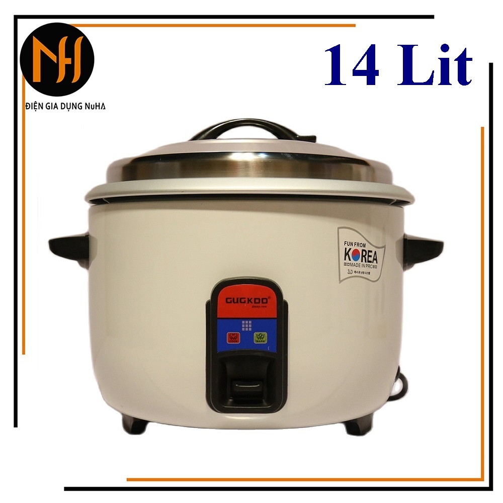 Nồi cơm điện công nghiệp 14 lit gugkdd gk-4500 công suất 4500w bảo hành 12 tháng màu ngẫu nhiên
