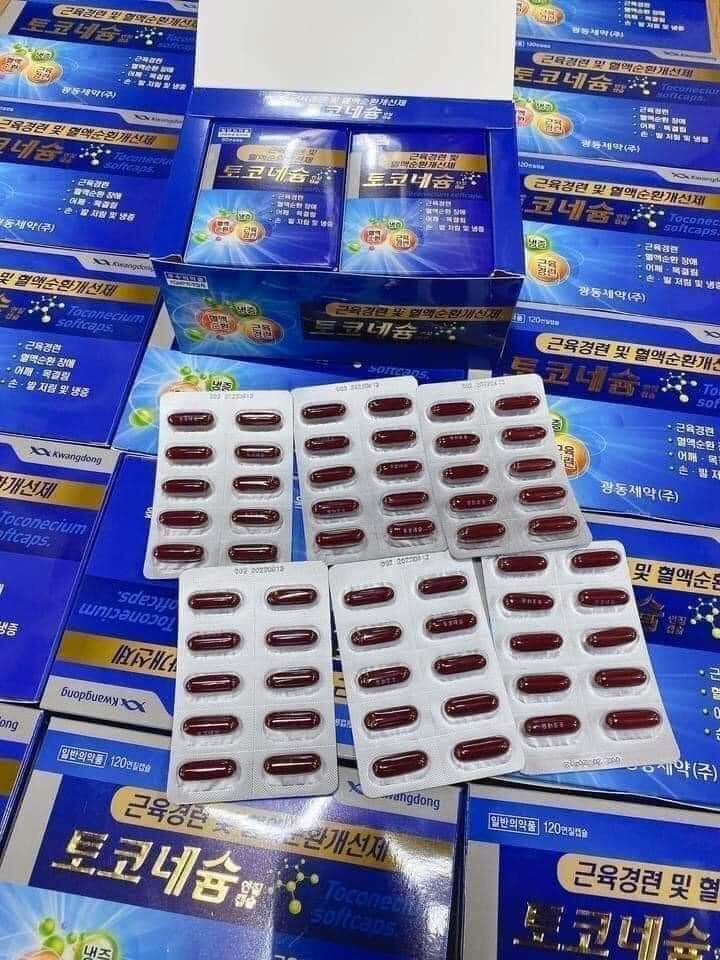 Giảm tê chân tay hàn quốc