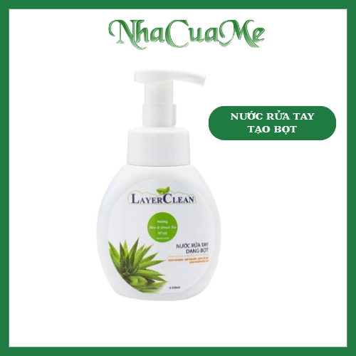 Nước rửa tay hữu cơ dạng bọt Layer Clean