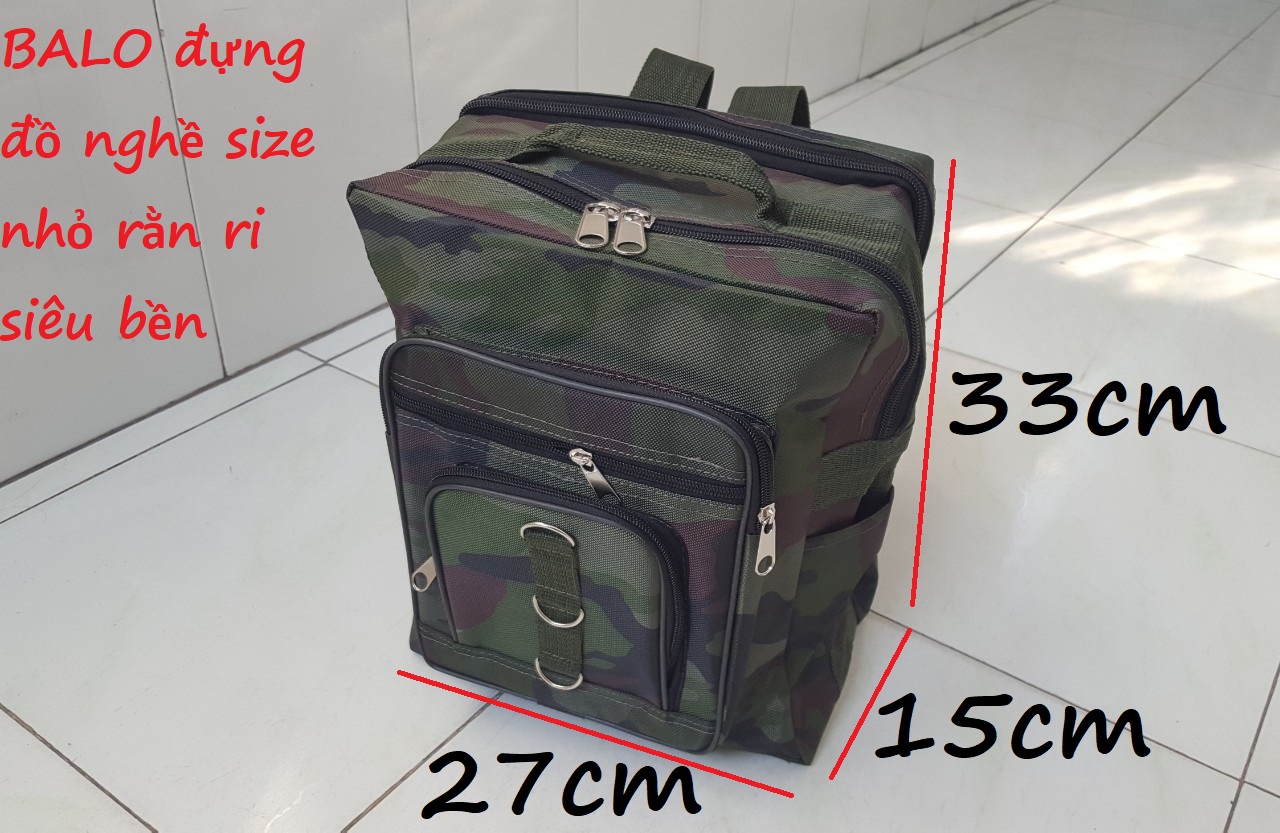 BALO ĐỰNG ĐỒ NGHỀ SIZE NHỎ RẰN RI SIÊU BỀN SIÊU TỐT