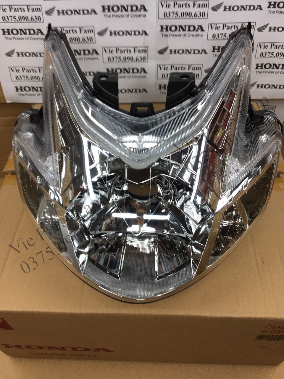 Đèn pha air blade đời đầu, ab 110 2007-2008-2009-2010, hàng din honda mới 100%