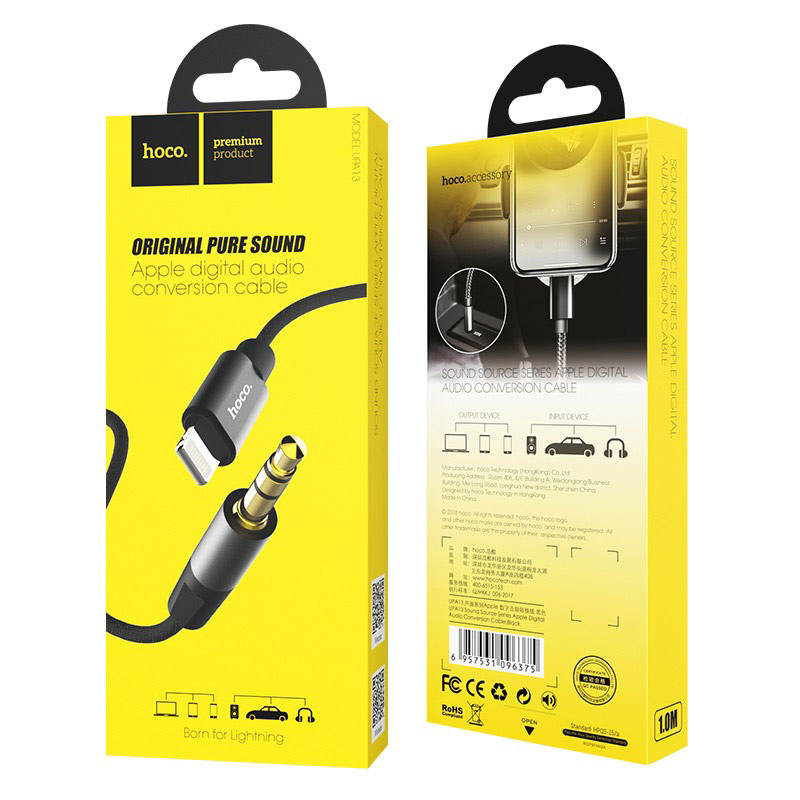 Cáp kết nối audio ra 3.5 hoco upa13