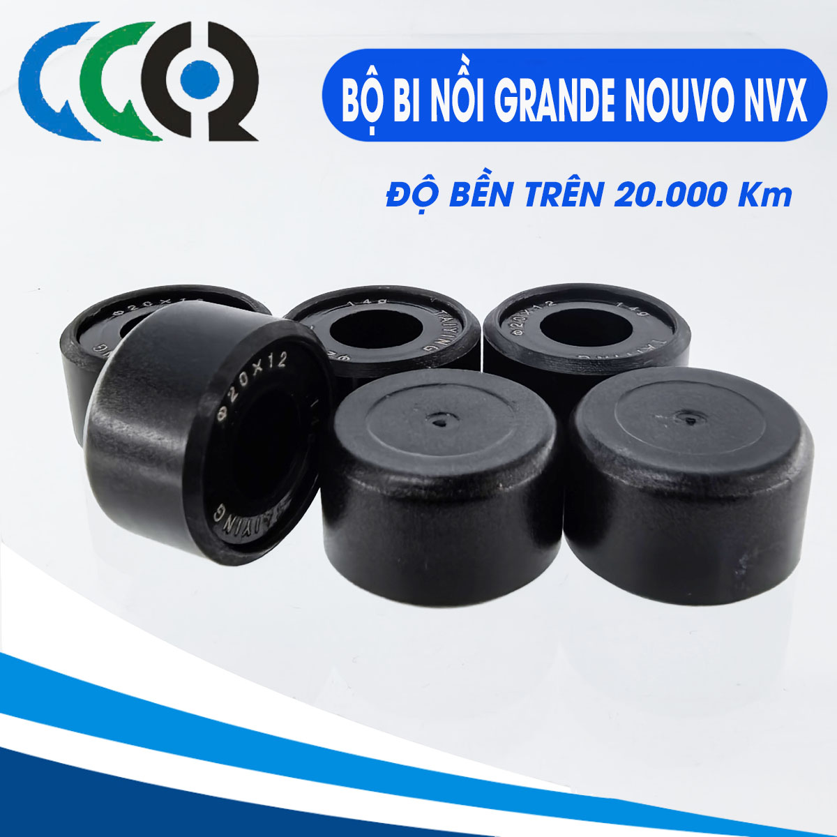 BỘ BI NỒI XE GRANDE / JANUS / NOUVO / NVX (KÍCH THƯỚC 20x12-13g / 14g)