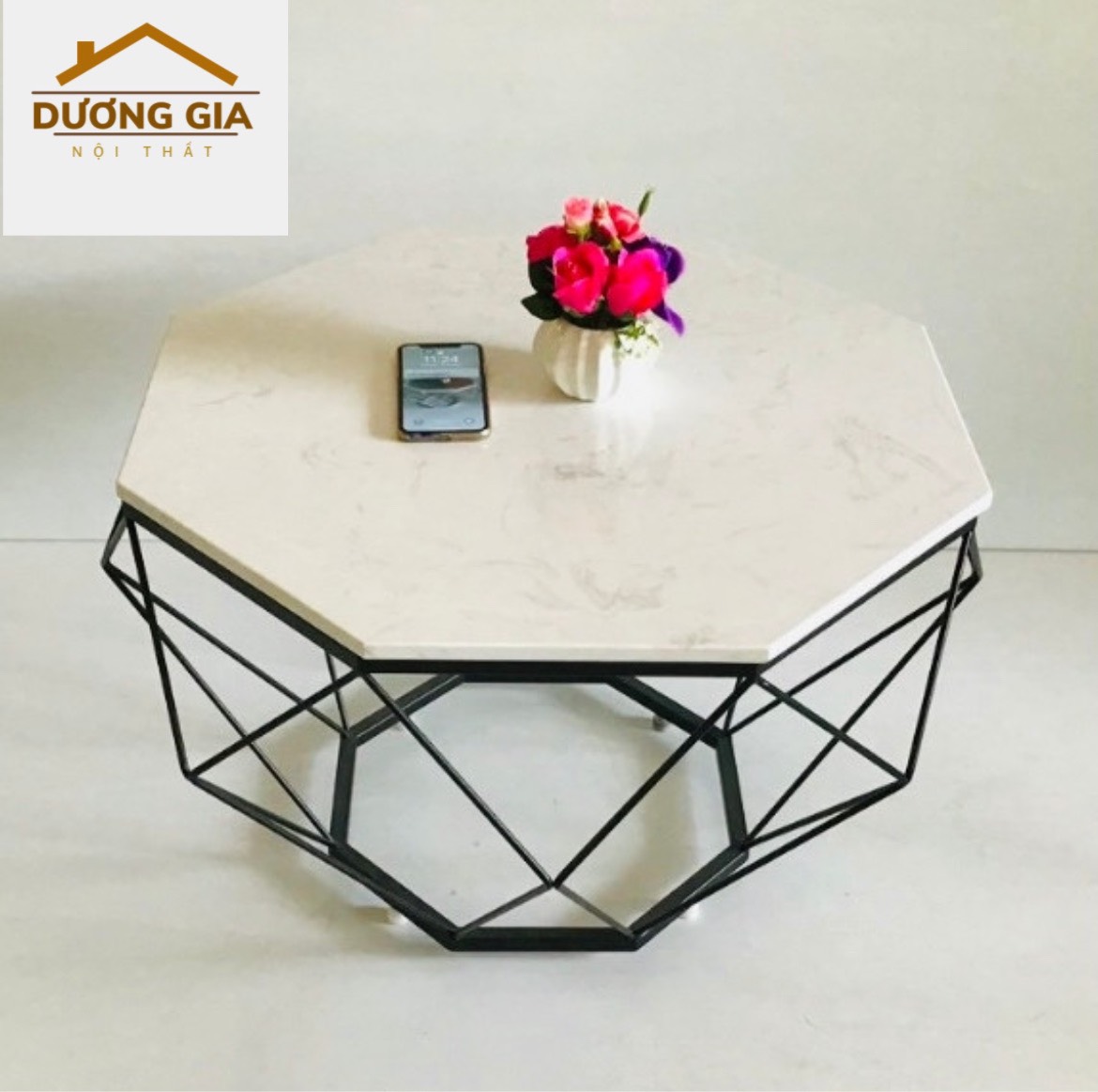 Bàn trang trí, bàn decor, bàn trà phong cách hiện đại
