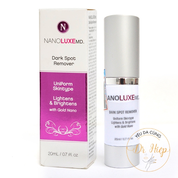 [CHÍNH HÃNG] SERUM GIẢM SẠM NÁM NANOLUXE MD Dark Spot Remover 20ml sáng da mờ thâm sạm