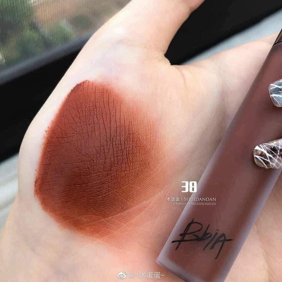 SON KEM BBIA LAST VELET LIP TINT ver 8 màu 38- Nâu chocolate