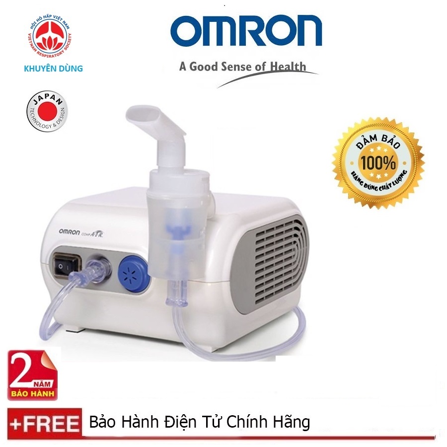 Máy Xông Mũi Họng Omron NE-C28 (Trắng)