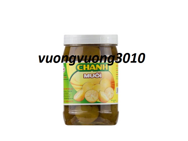 Chanh muối tấn lộc hủ 900g