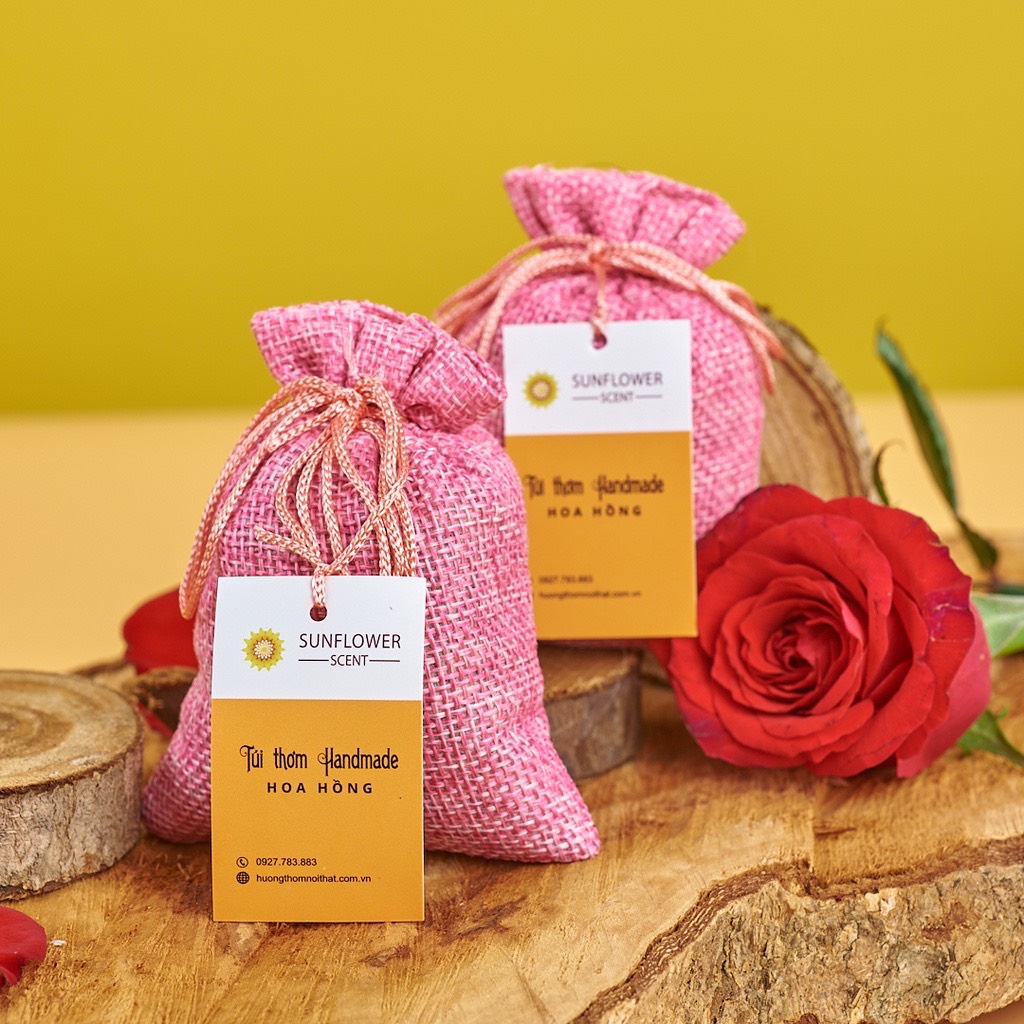 Túi thơm Sunflower hương hoa hồng 30g