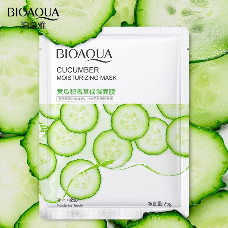 Combo 10/20/30 mặt nạ trái cây bioaqua mask dưỡng trắng cấp ẩm - cung cấp vitamin cho làn da khỏe đẹp mặt nạ giấy bioaqua hương trái cây tự nhiên cao cấp