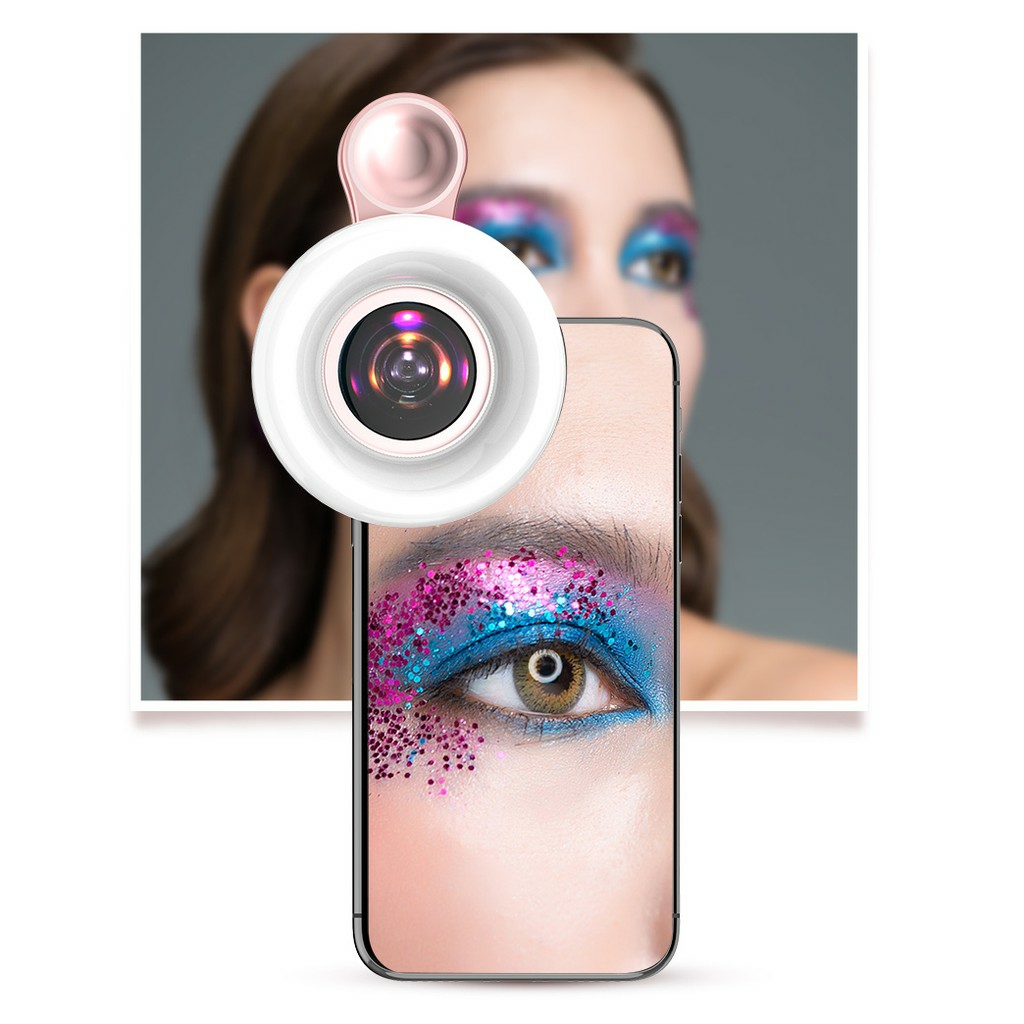 đèn lens chụp ảnh mi