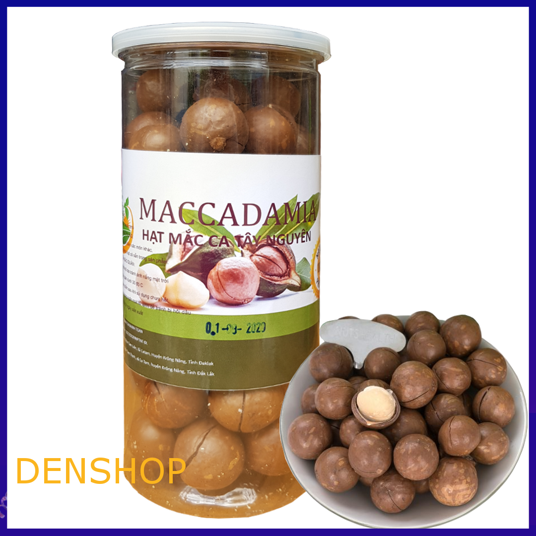 Hạt mắc ca tây nguyên mt ăn liền 500g - hạt macca - macadamia nut