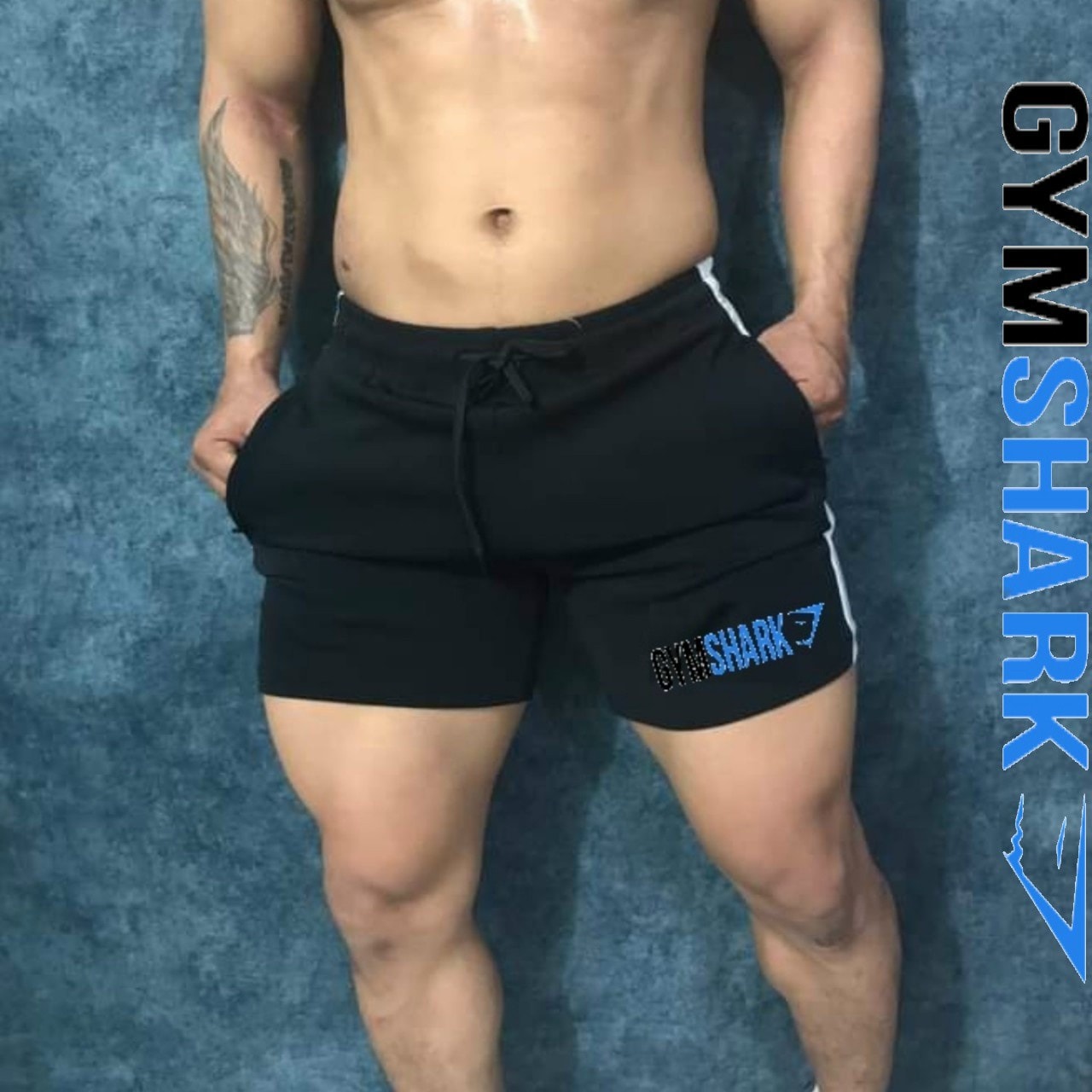 Quần short thể thao, quần đùi tập gym thể thao nam echt, gs