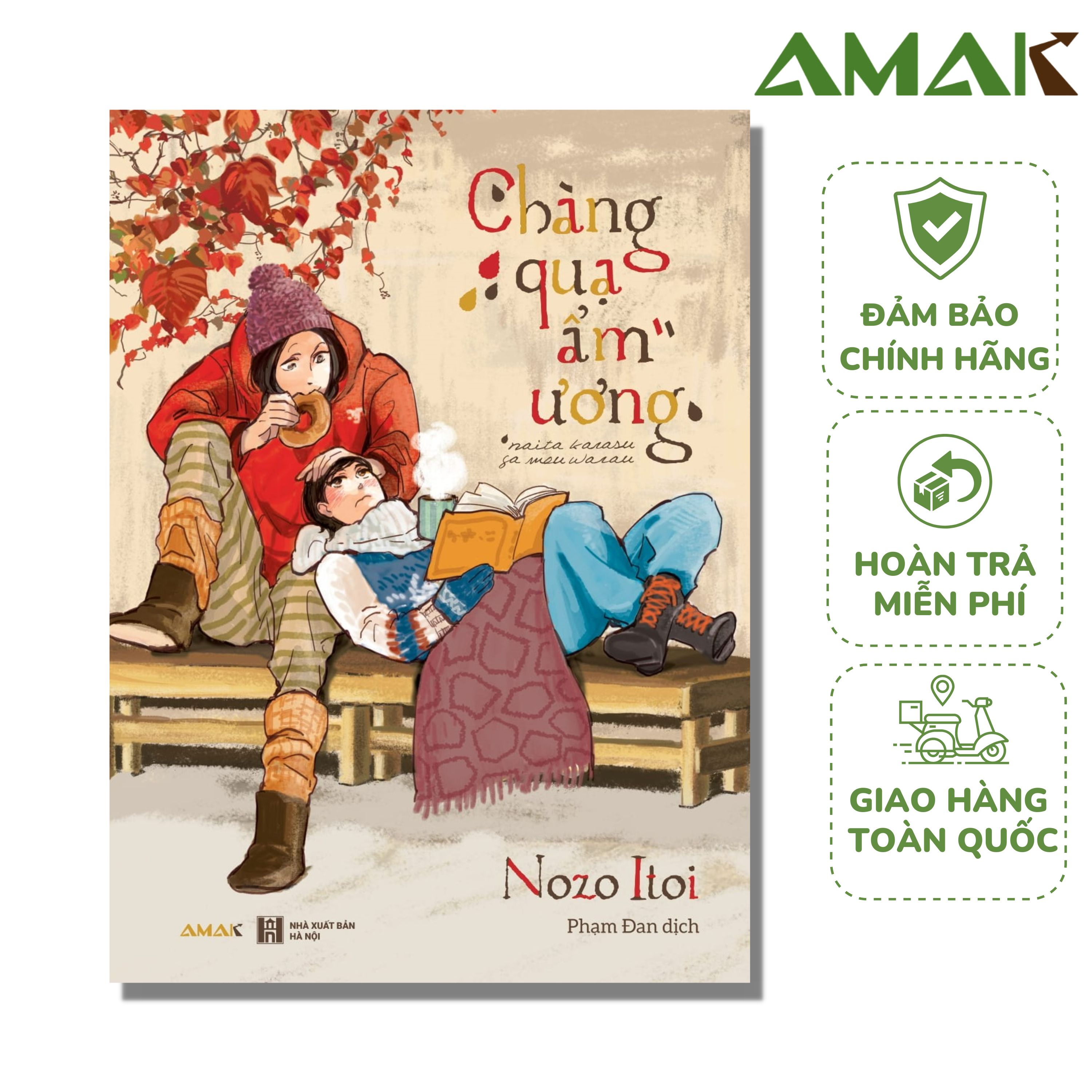 Chàng Quạ Ẩm Ương - Amak Books - Tặng kèm Bookmark, Postcard kèm theo trong sách
