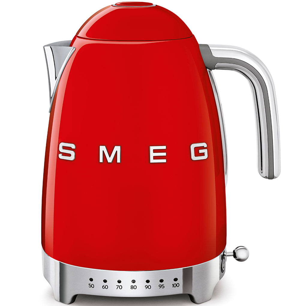 Ấm siêu tốc smeg klf04rdus đỏ siêu sang.