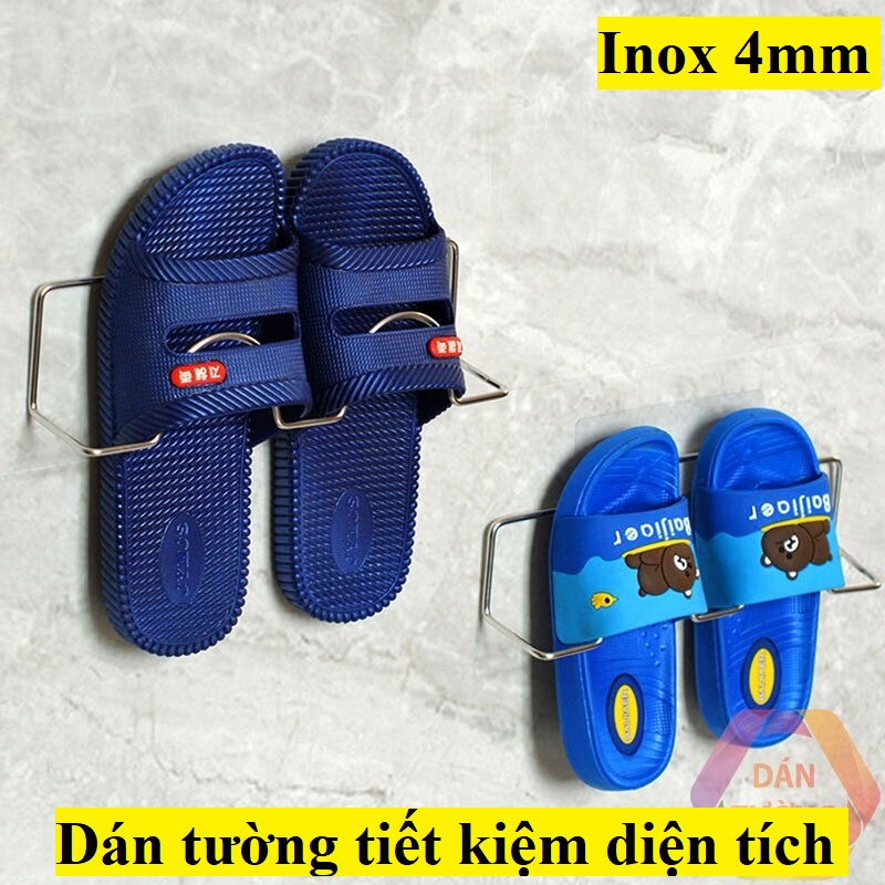Giá, kệ để dép đi trong nhà tắm - Giá để giày dép dán tường tiện lợi