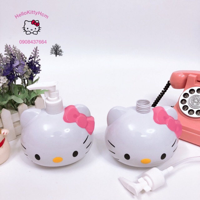 Bình chiết 300ml hello kitty