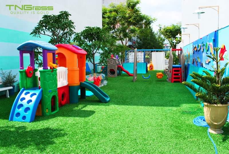 6 mét vuông thảm cỏ nhân tạo cỏ cao 2cm-kích thước tấm cỏ 2m * 3m