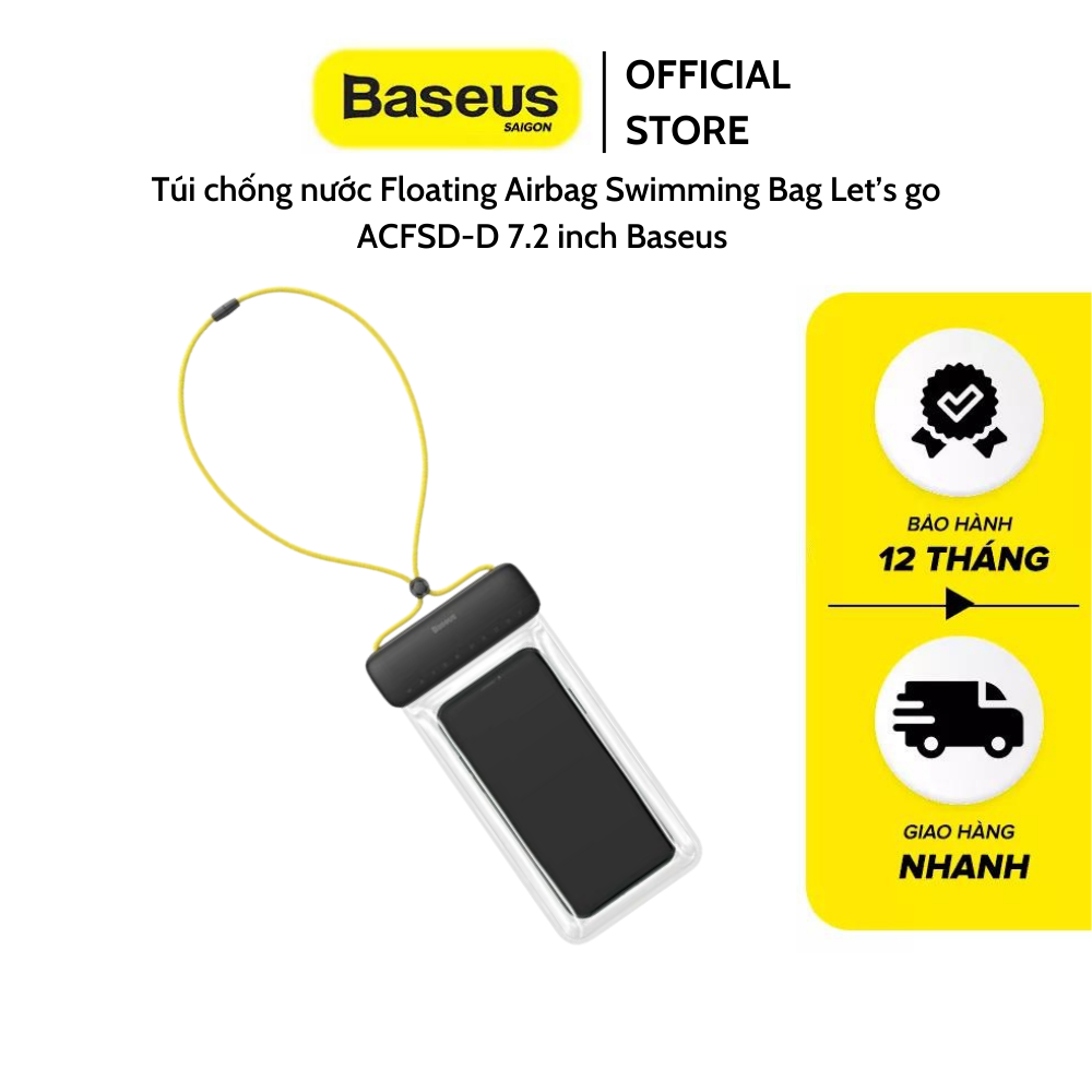 Túi chống nước dùng cho điện thoại Baseus Let''s go Slip Cover Waterproof Bag ACFSD
