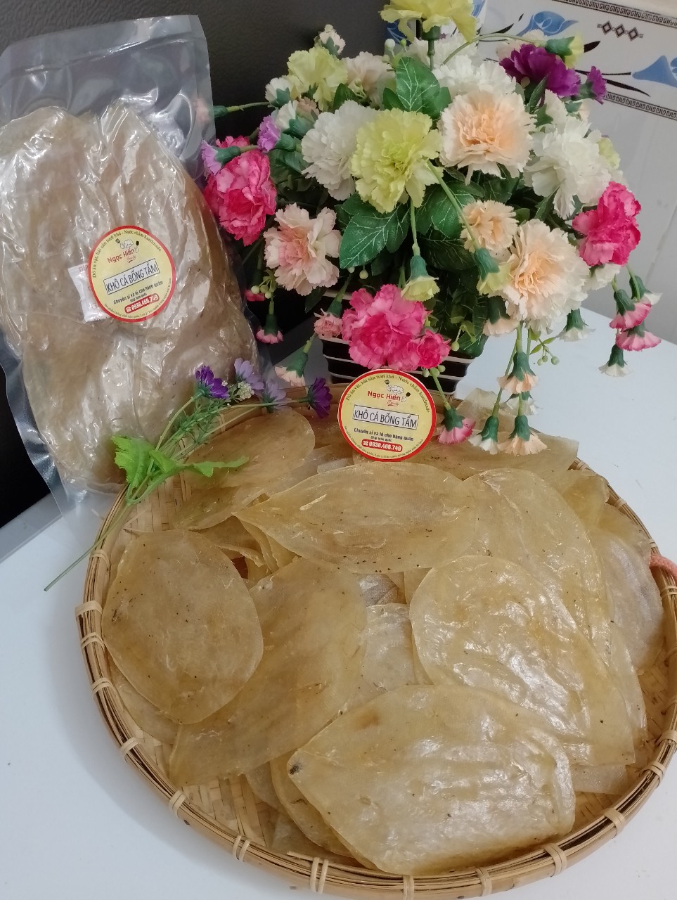 Khô cá bống đường chất lượng loại 1 , ngọc hiển foody