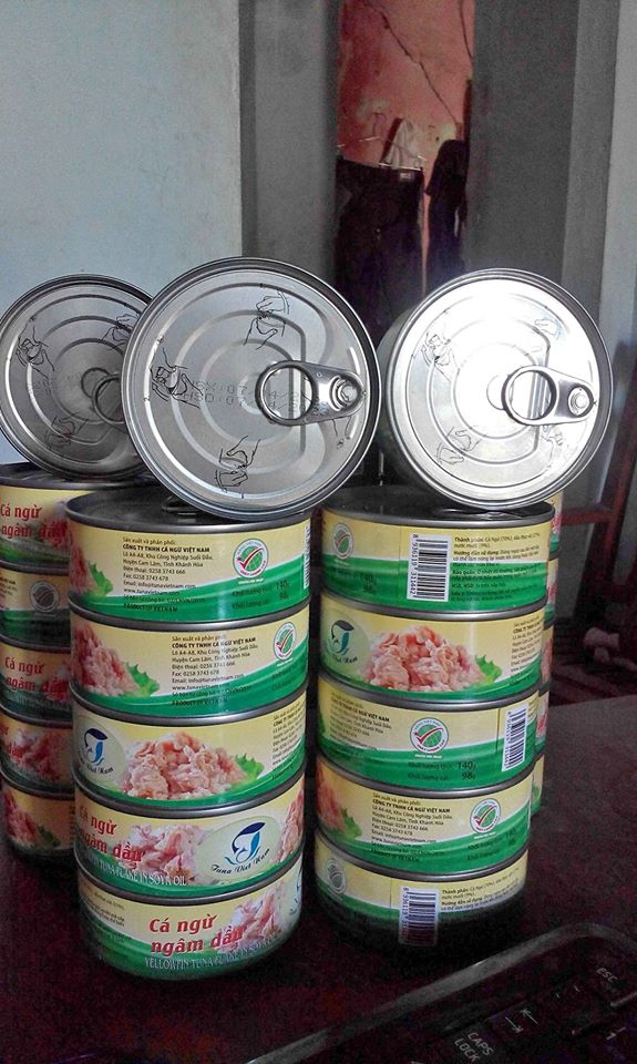 Combo 24 hộp cá ngừ ngâm dầu 140g/hộp