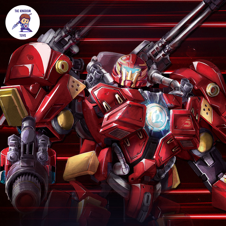 Đồ chơi lắp ráp người máy robot mô hình lone warrior hulk / cyber wukong mecha b1181