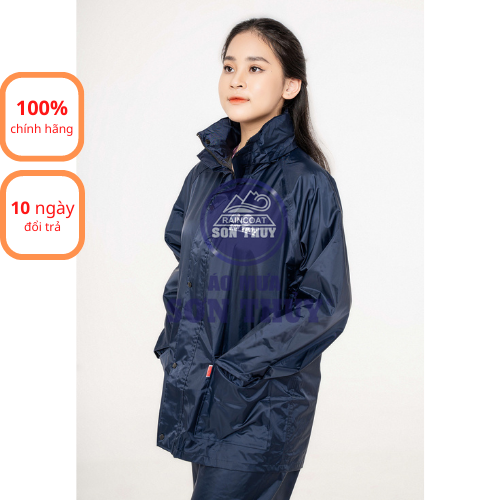 Bộ áo mưa bộ 1 lớp k1 so'n thủy - bộ quần áo mưa vải dù 1 lớp cao cấp