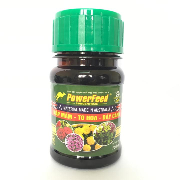 Phân bón lá powerfeed - mập mầm to hoa dày cành, phân hữu cơ cá hồi