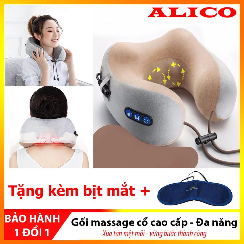 [HCM]Massage Cổ Vai Gáy Chữ U Hàn Quốc   Đa Năng Cao Cấp Gối Massage Cổ Chữ U Trị Liệu-Gối Massage Cổ Vai Gáy Hồng Ngoại Chữ U Nạp Sạc Pin Nhanh Chóng Hay Cắm Điện Tùy Ý Giúp Lưu Thông Máu Giảm Đau Nhức Hiệu Quả-Bảo Hành