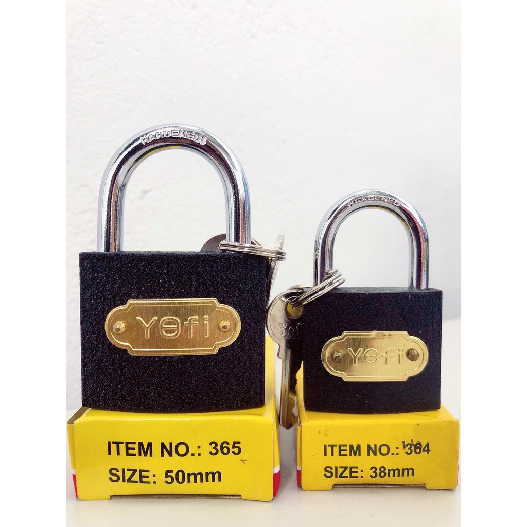 Khóa cửa ổ khóa đen huyền thoại siêu rẻ nhiều size