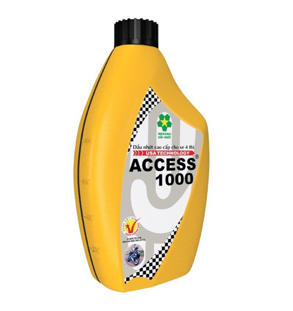 nhớt access 1000 xe số 1