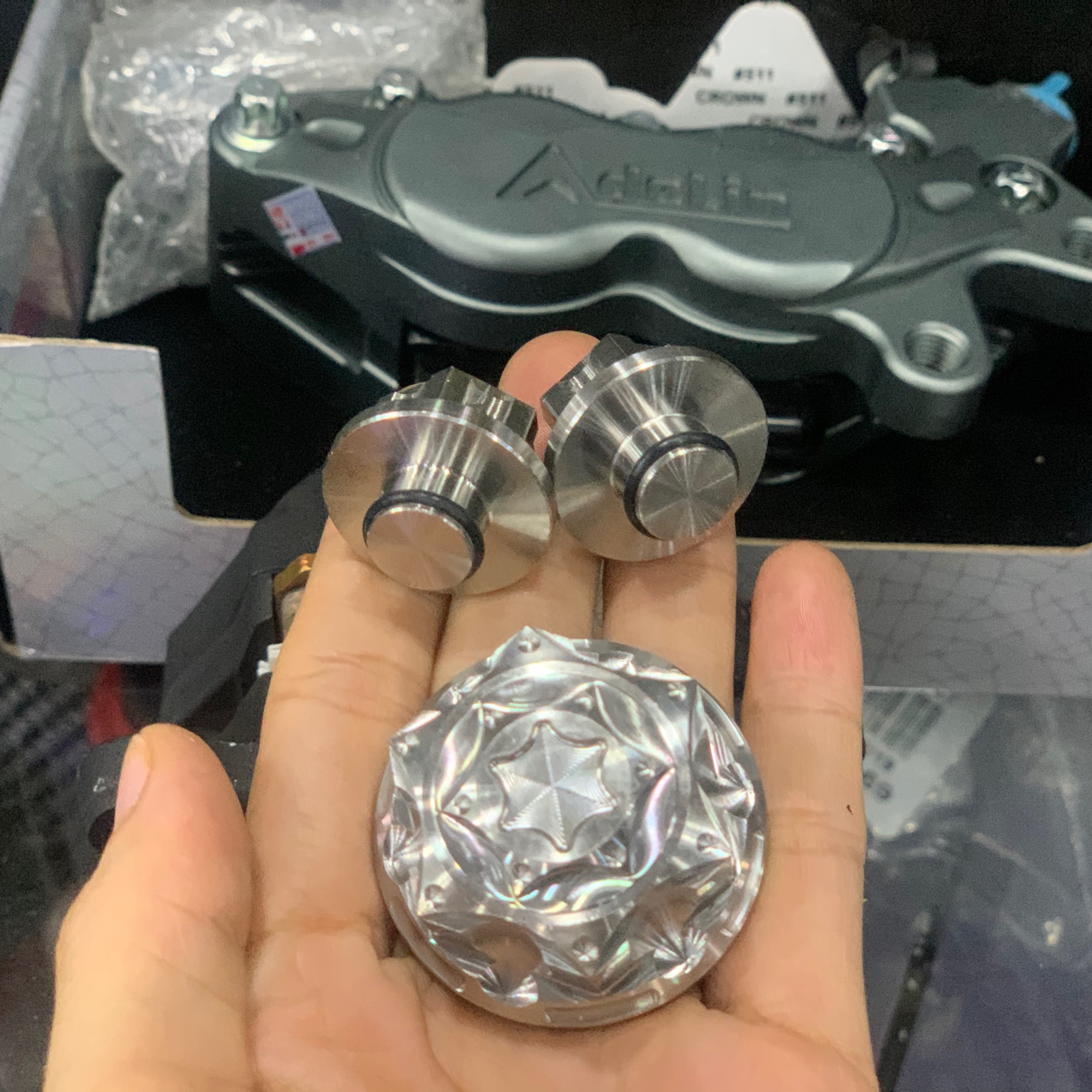 Bộ ốc chẳng ba satria- raider fi