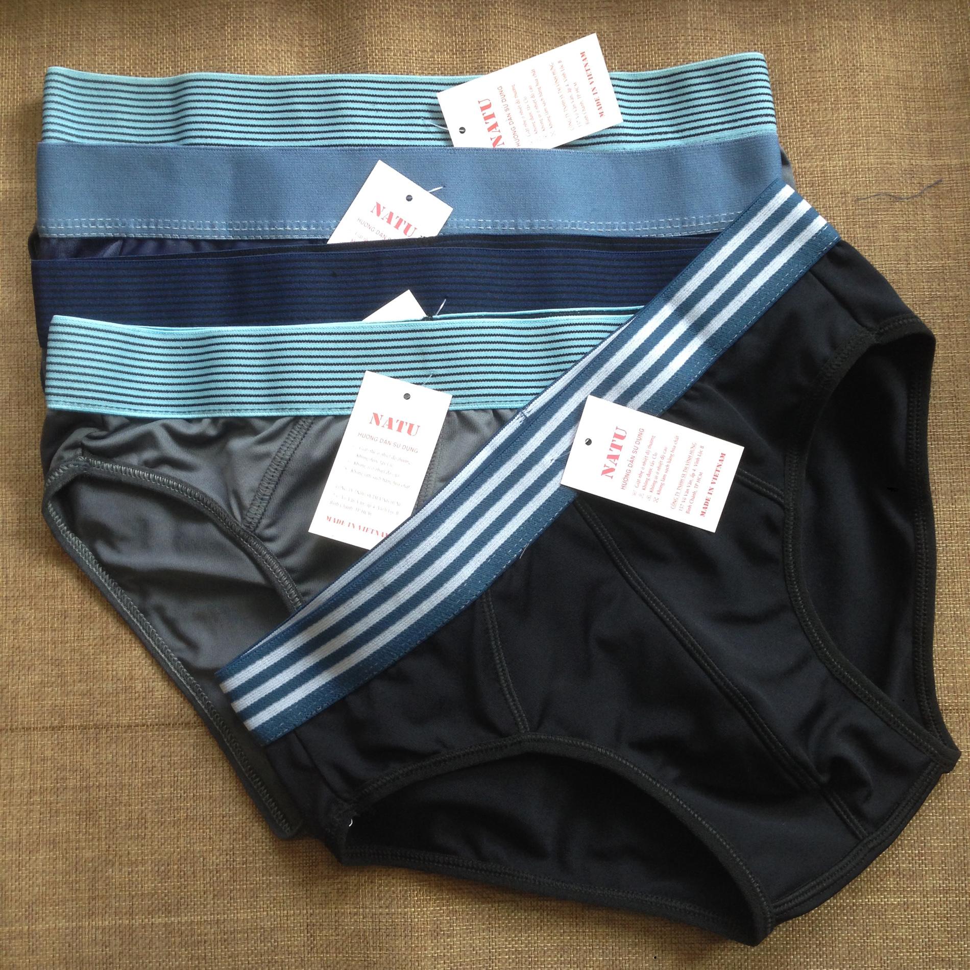 Combo 5 cái quần lót tam giác cotton lạnh 4 chiều co giản cực tốt