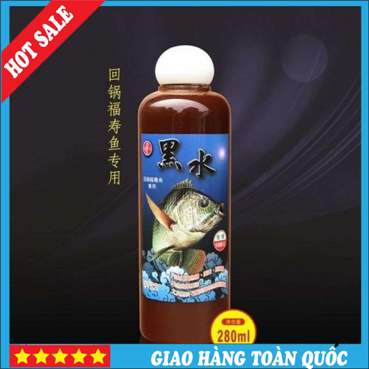 Chai hương liệu nước đen đại ca đại chuyên rô phi - mồi nước đen cá rô phi đại ca đại