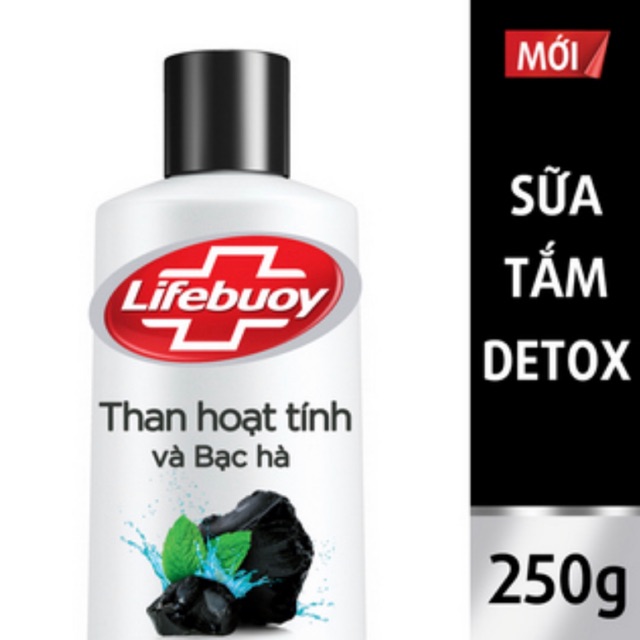 Sữa tắm lifebuoy than hoạt tính 250g