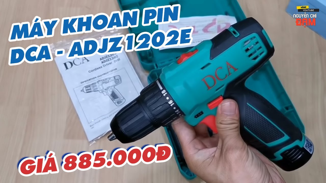 Máy khoan dùng pin dca adjz1202e