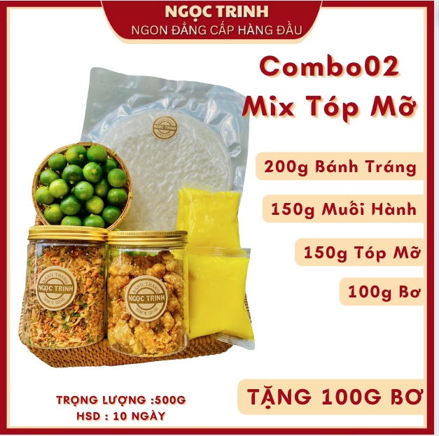 Bánh tráng phơi sương muối hành bơ tóp mỡ _ Bánh tráng Ngọc Trinh 2016