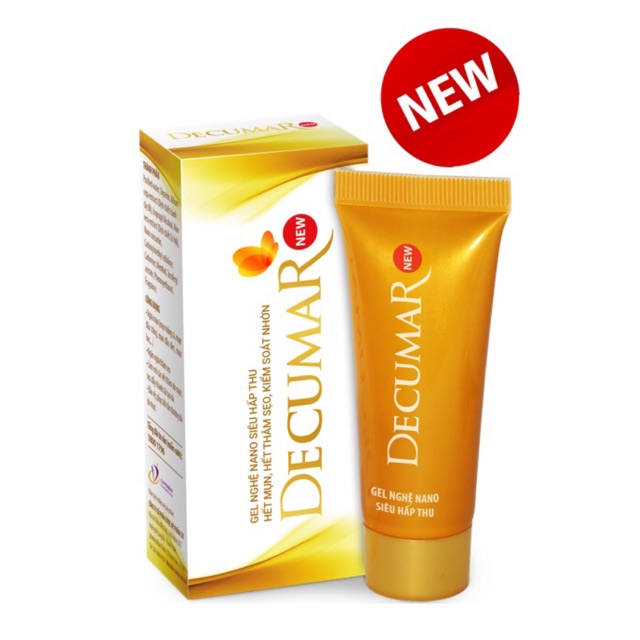 Gel trị mụn Decumar New (20g/tube)