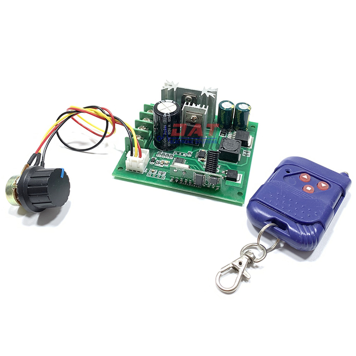 Mạch điều khiển tốc độ động cơ pwm bằng remote rf