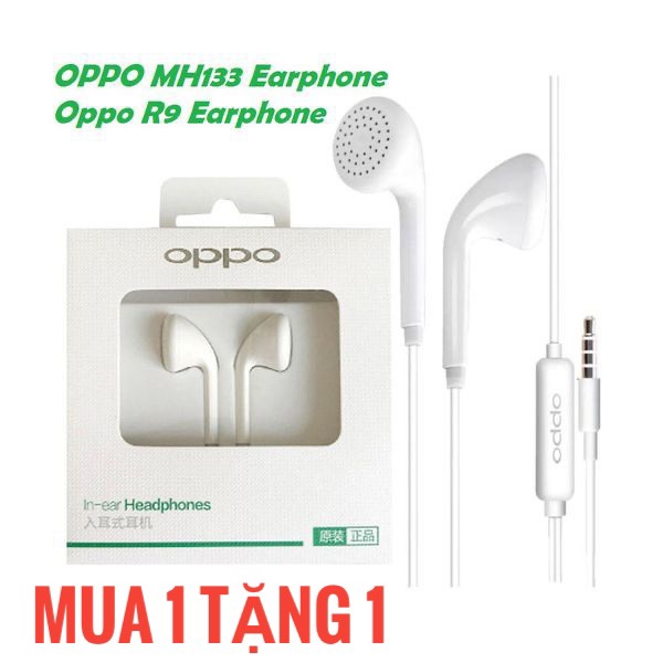 [MUA 1 TẶNG 1] Tai nghe zin theo máy Oppo F1s/F1 Plus R9/R9 Plus Đời Mới Nhất