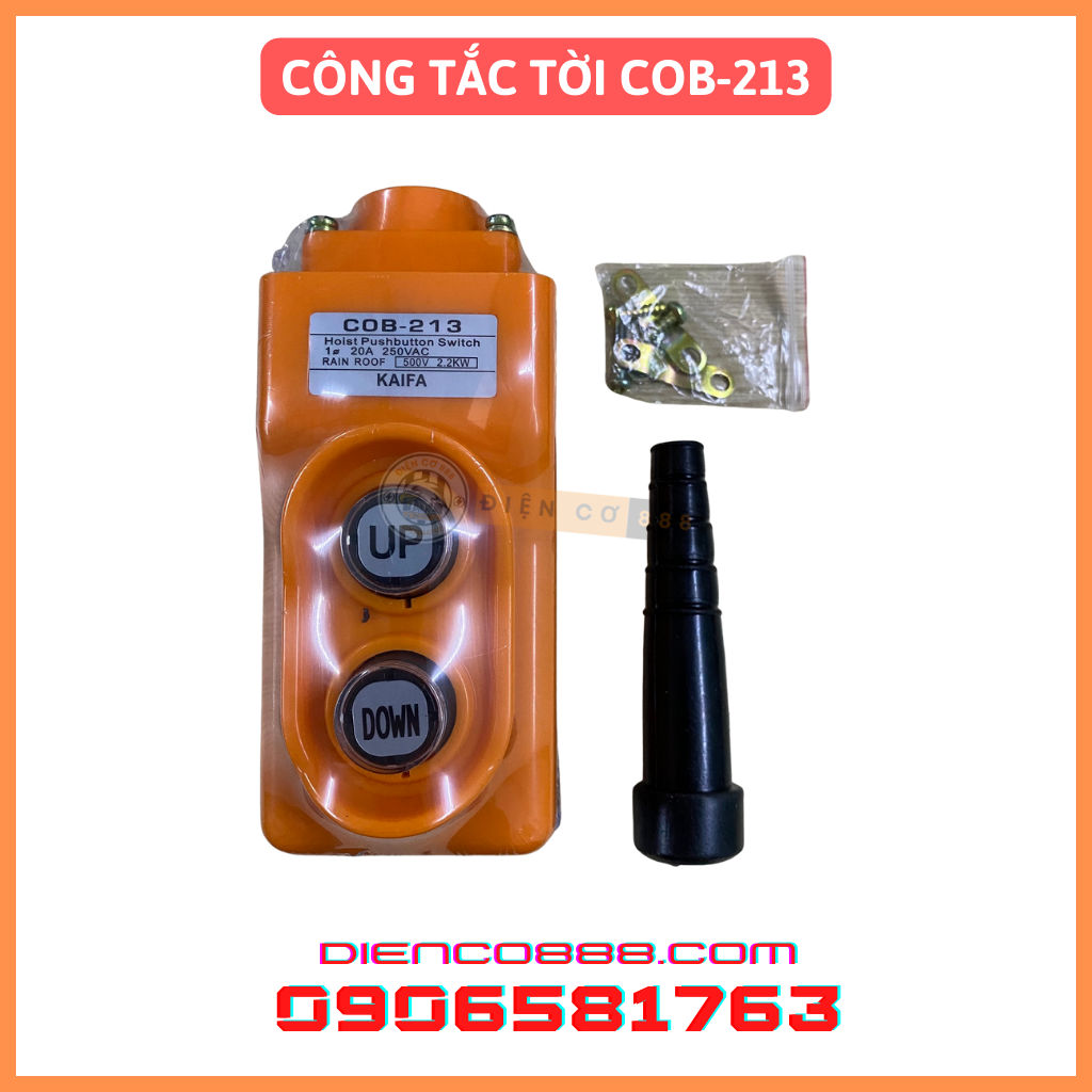 Công tắc máy tời điện cob-213, zob-213