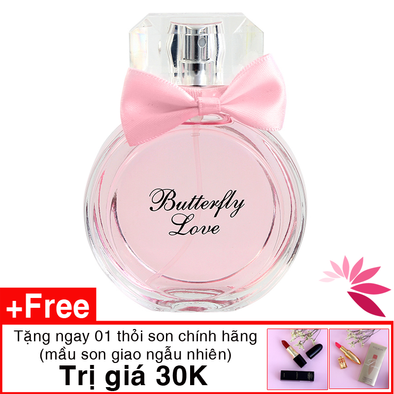 Nước hoa nữ Butterfly Love chai tròn Nh10 Maycreate 50ml tặng quà trị giá 30k