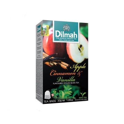 Trà dilmah táo, quế và vanilla - apple, cinnamon & vanilla 20 túi x 1.5 gram - tdm057