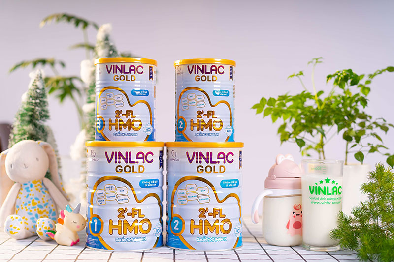 Sữa vinlac gold số 1-2 lon 800gram