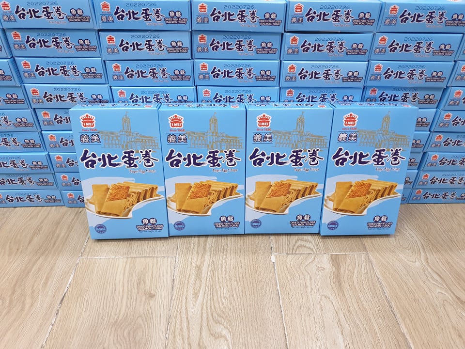 Bánh quy trứng cuộn chà bông cá 66g